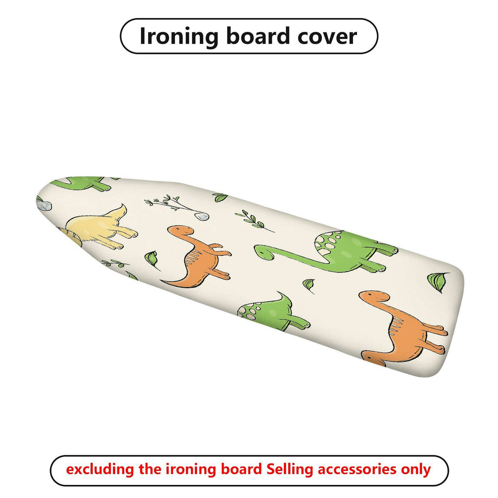 1-Piece Dinosaur  Animal Green  Ironing Board Cover, Universal Size, Without Board