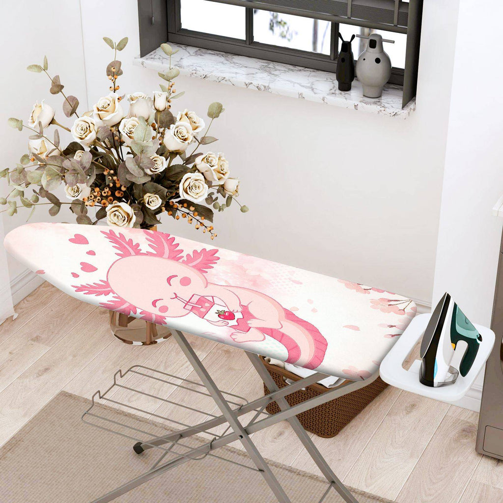 1-Piece Cute Pink  Ironing Board Cover, Universal Size, Without Board