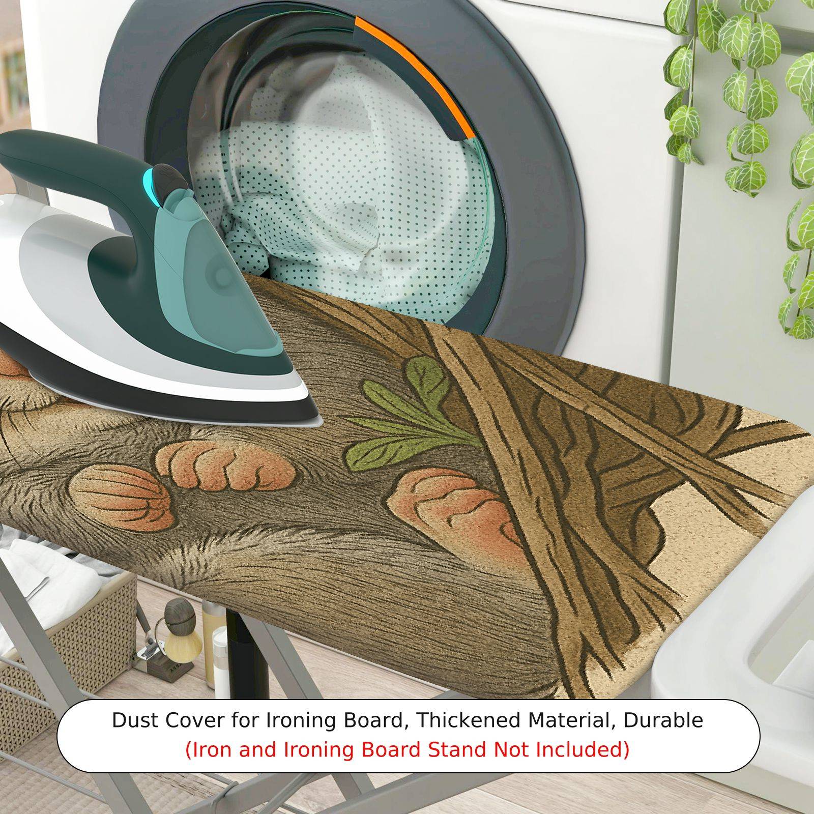 1-Piece Cute Animal  Nature  Ironing Board Cover, Universal Size, Without Board