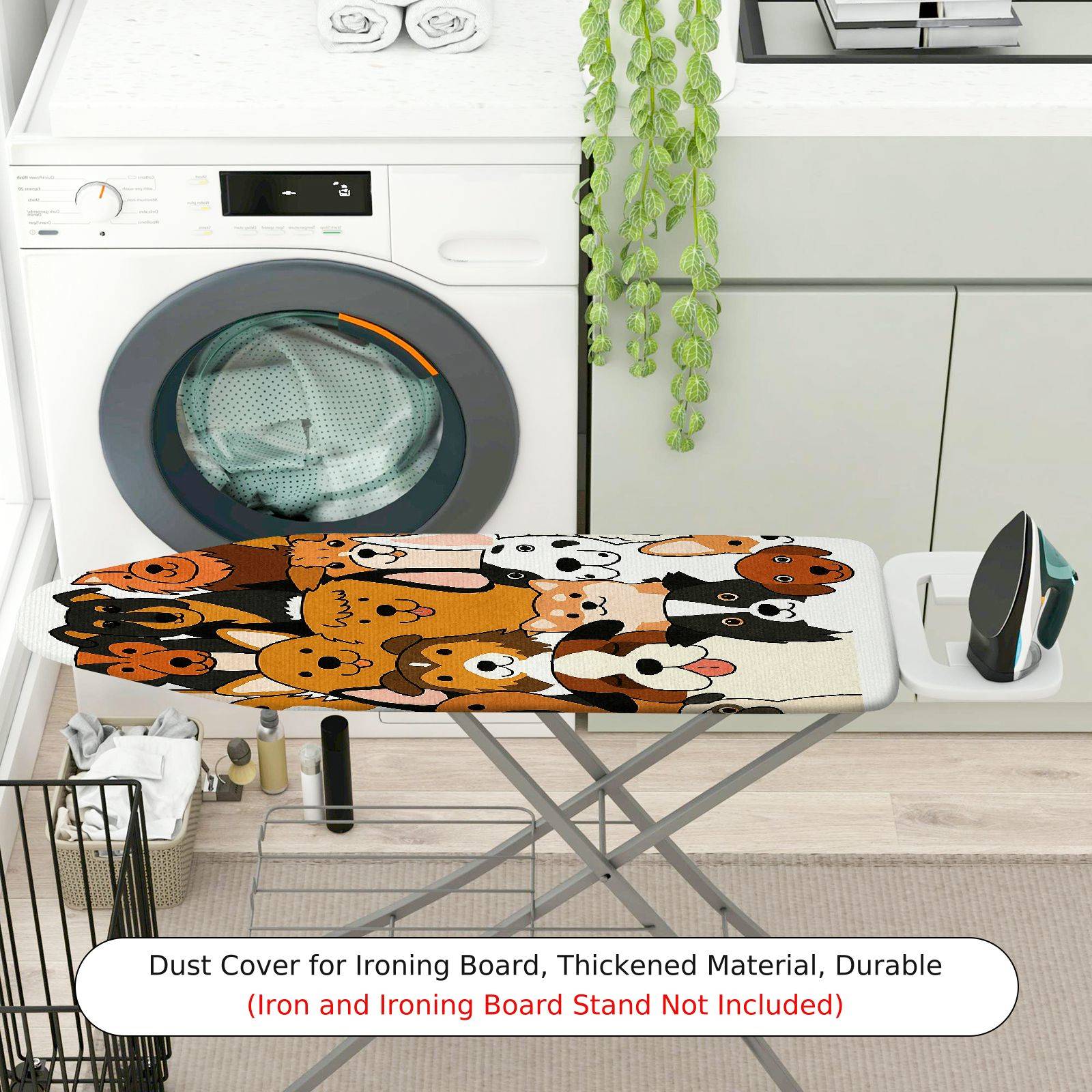 1-Piece Animal  Fun  Ironing Board Cover, Universal Size, Without Board