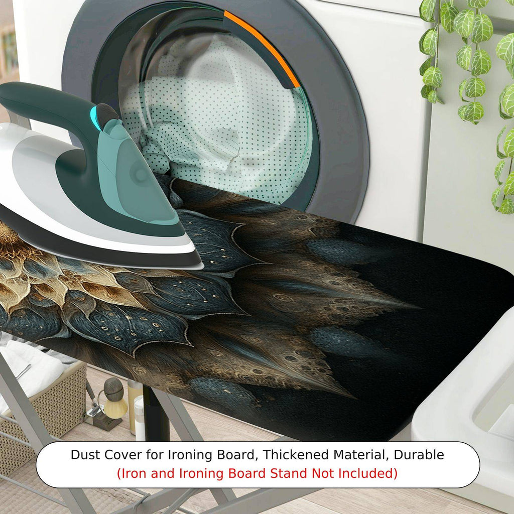 1-Piece Floral Mandala Art Abstract  Ironing Board Cover, Universal Size, Without Board