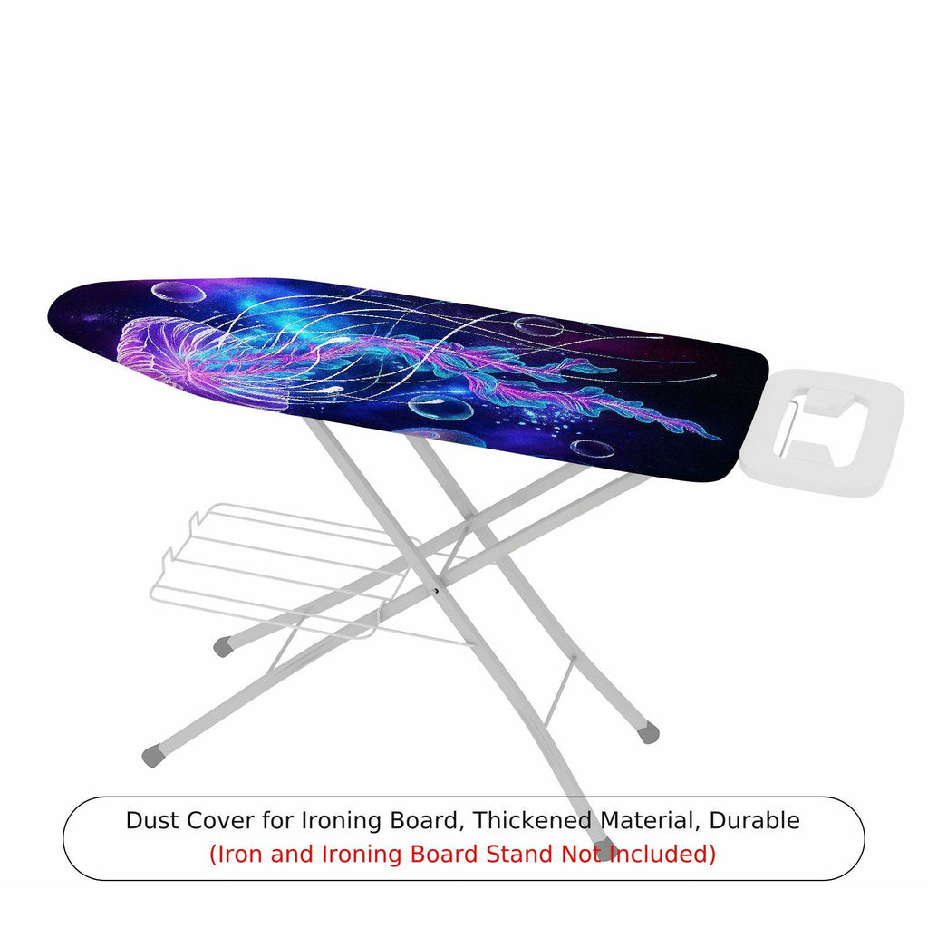 1-Piece Jellyfish Space Ocean  Ironing Board Cover, Universal Size, Without Board