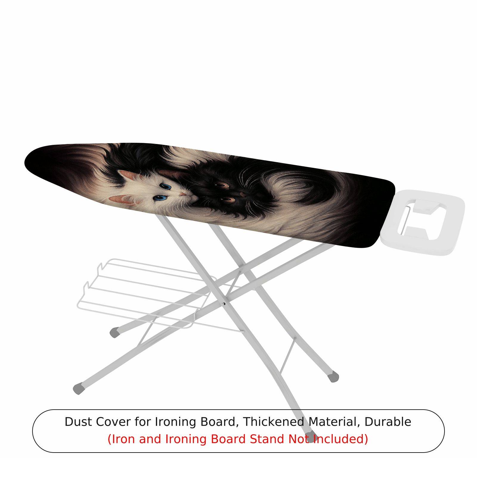 1-Piece Cat Animal Feline  Ironing Board Cover, Universal Size, Without Board