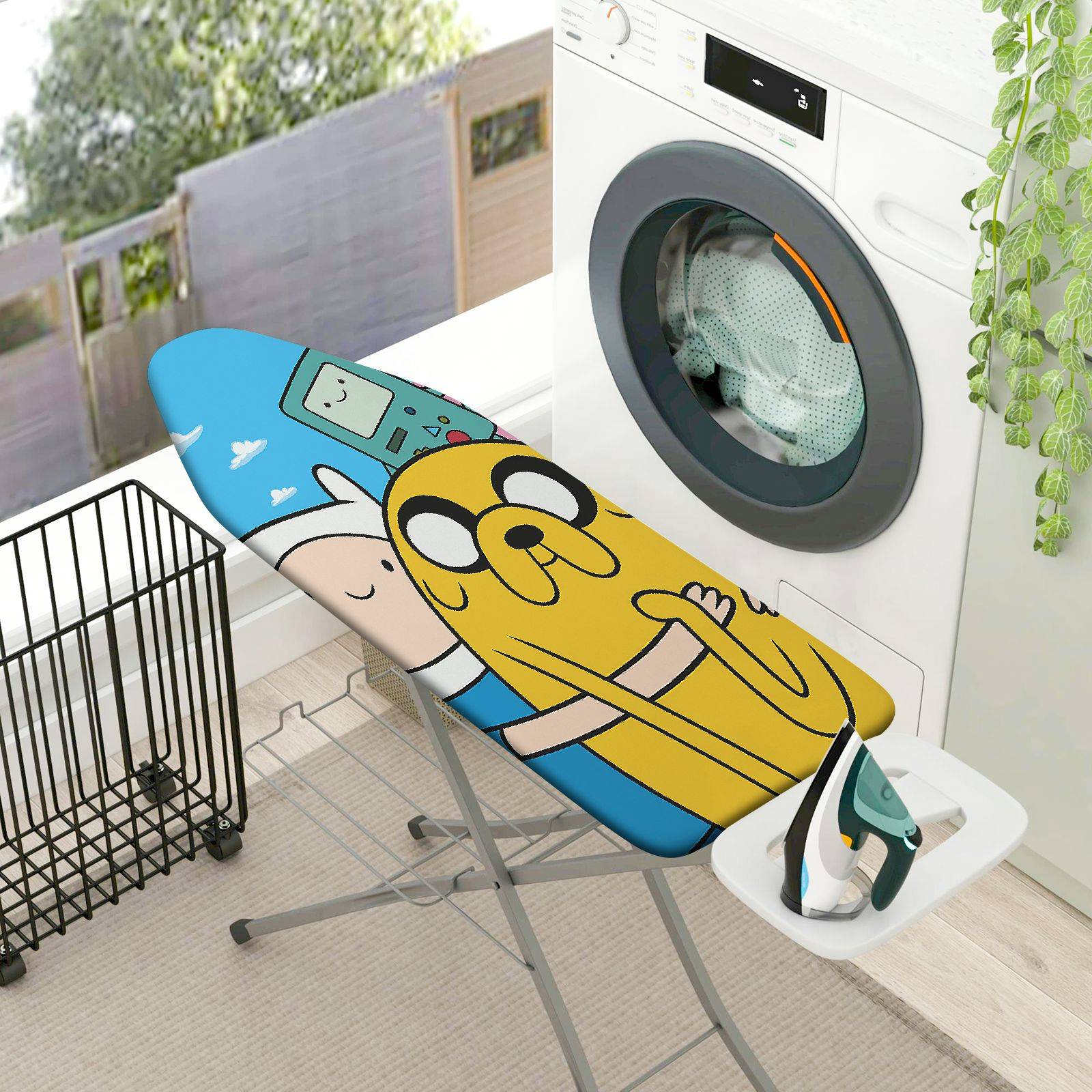 1-Piece Animation Adventure  Ironing Board Cover, Universal Size, Without Board