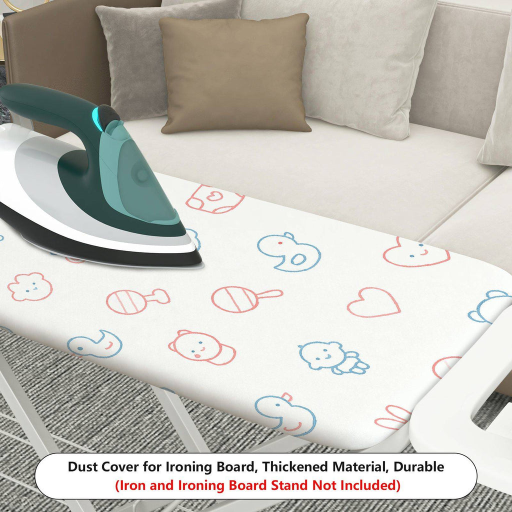 1-Piece Cute  Animal Heart  Ironing Board Cover, Universal Size, Without Board