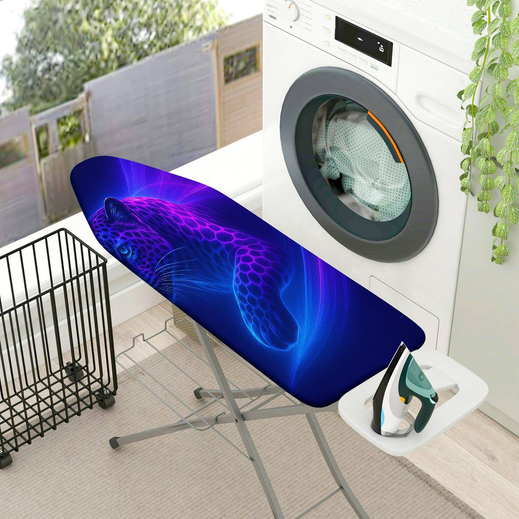 1-Piece Cosmic Ocean Creature Fantasy  Ironing Board Cover, Universal Size, Without Board