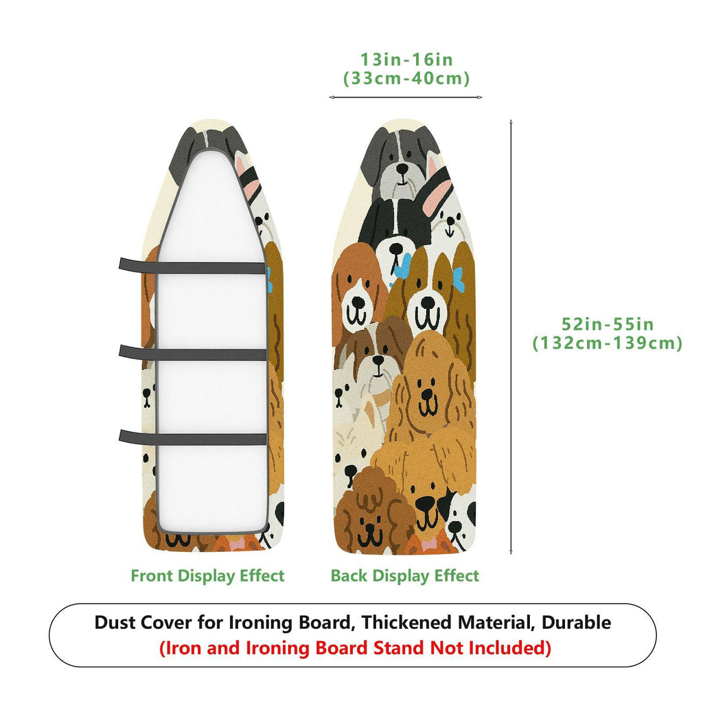 1-Piece Dog Cute Animal Pet  Ironing Board Cover, Universal Size, Without Board