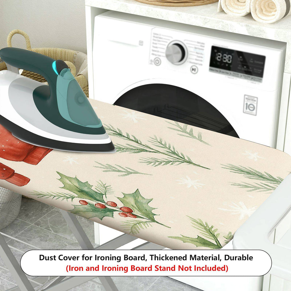 1-Piece Christmas sweater holly seasonal  Ironing Board Cover, Universal Size, Without Board