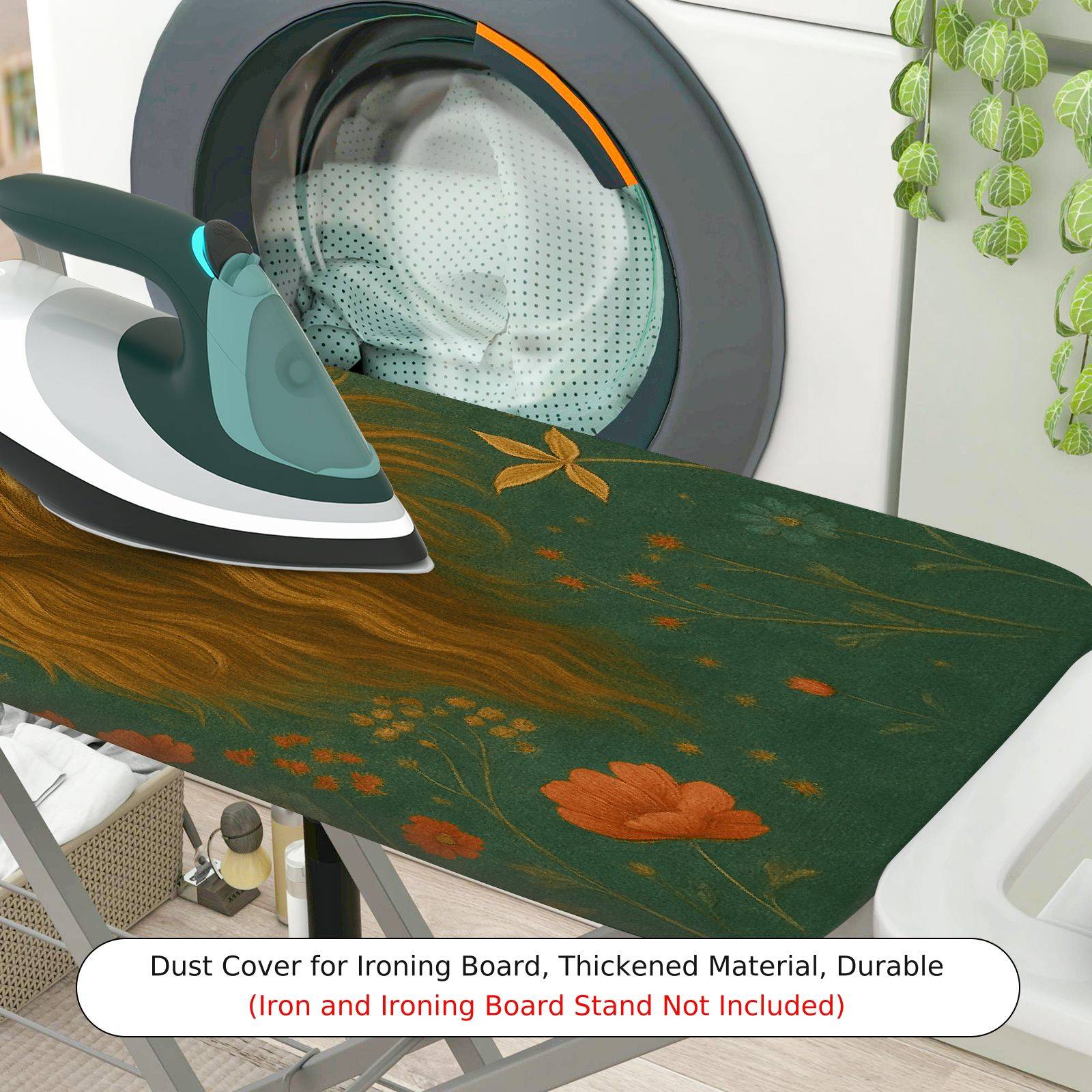 1-Piece Animal Floral Nature  Ironing Board Cover, Universal Size, Without Board