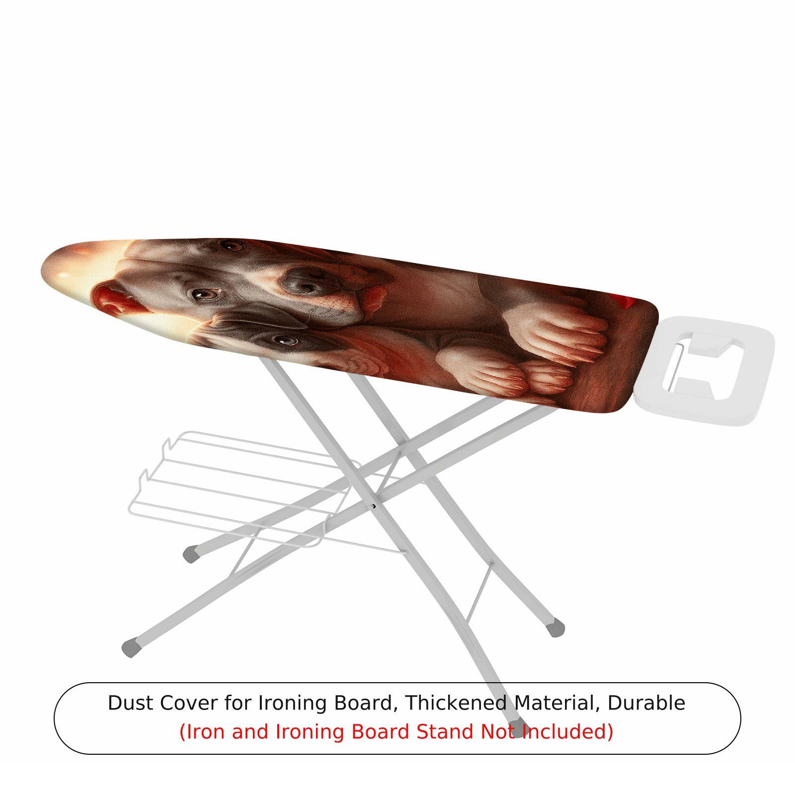 1-Piece Dog Puppy Animal  Ironing Board Cover, Universal Size, Without Board
