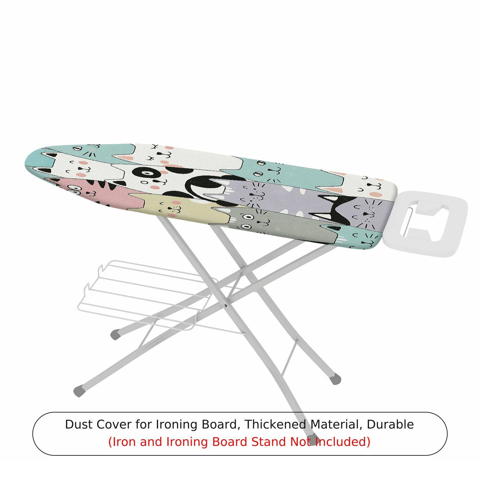 1-Piece Cat Animal  Ironing Board Cover, Universal Size, Without Board