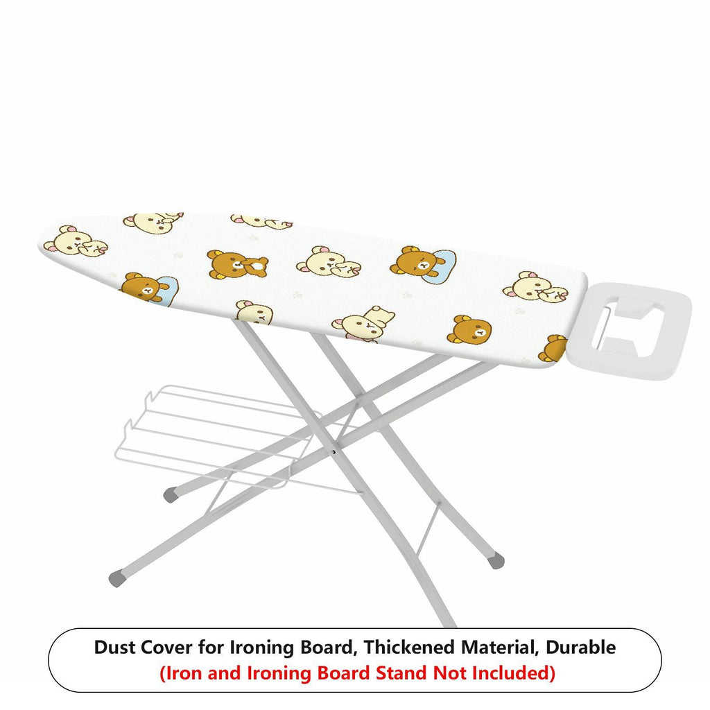 1-Piece Cute  Bear Pattern Animal Style Kawaii  Ironing Board Cover, Universal Size, Without Board