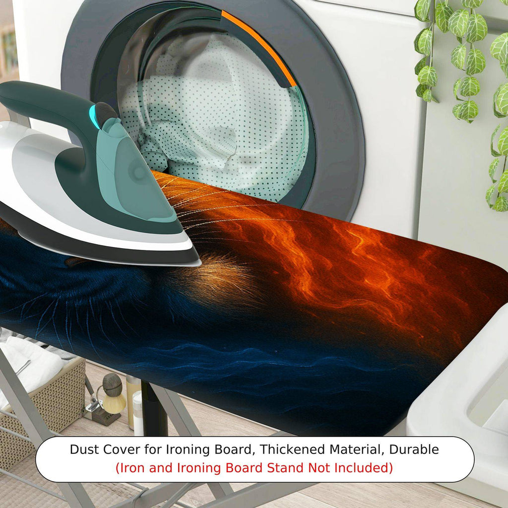 1-Piece Tiger Animal Wild  Ironing Board Cover, Universal Size, Without Board