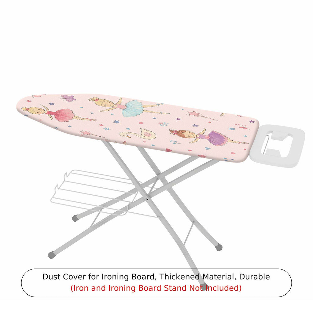 1-Piece Ballet Ballerina Pink  Ironing Board Cover, Universal Size, Without Board