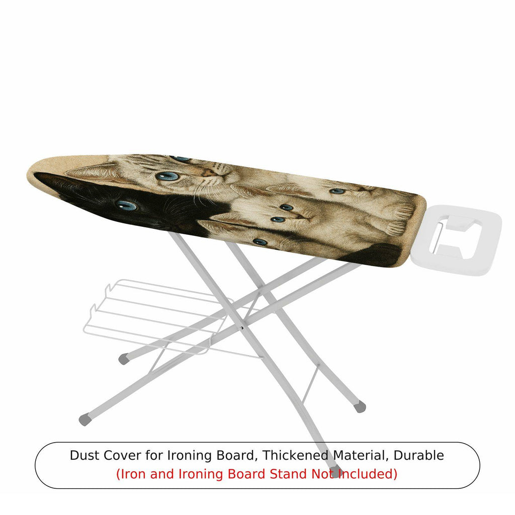 1-Piece Cat Kitten Animal  Ironing Board Cover, Universal Size, Without Board