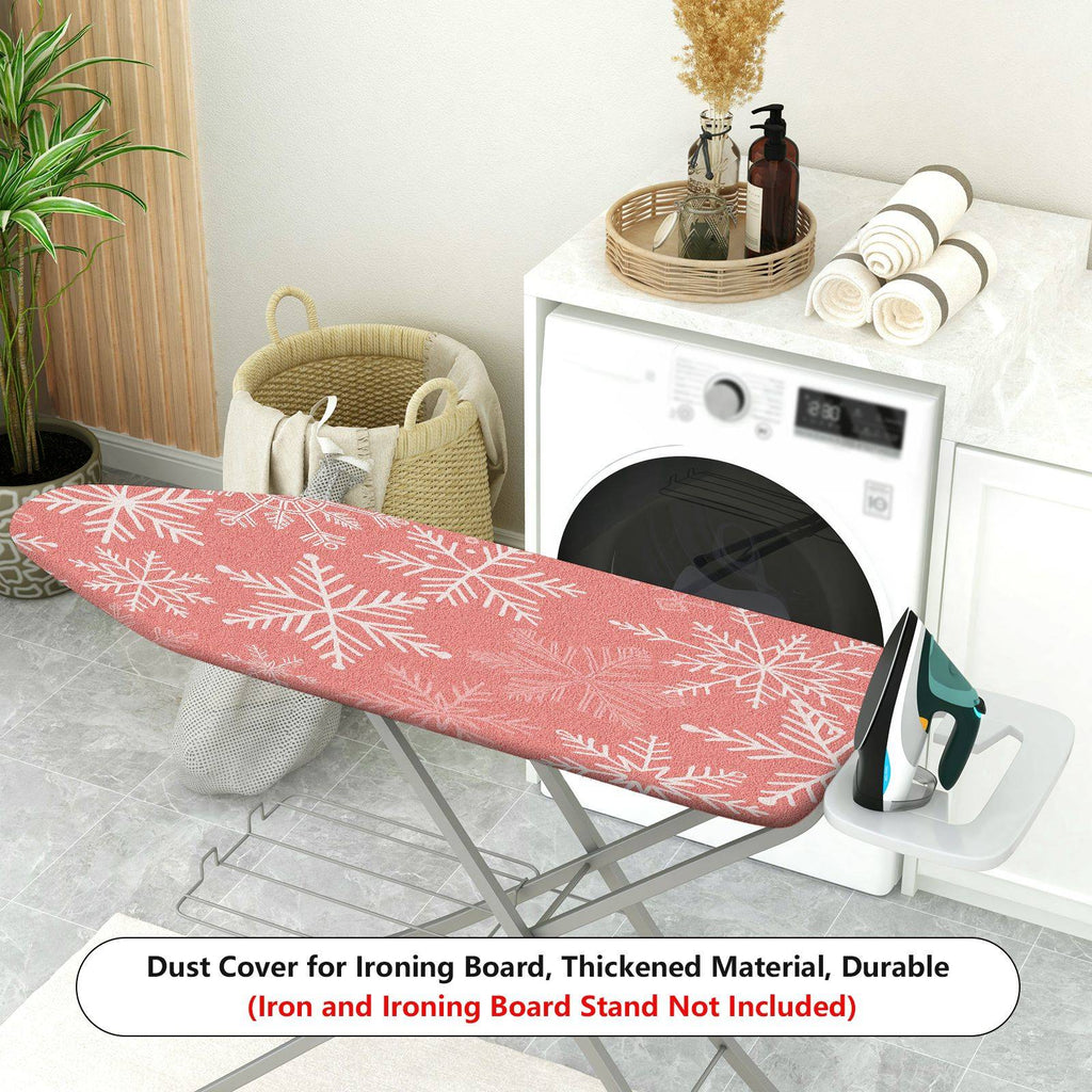 1-Piece Snowflake Christmas Winter  Ironing Board Cover, Universal Size, Without Board