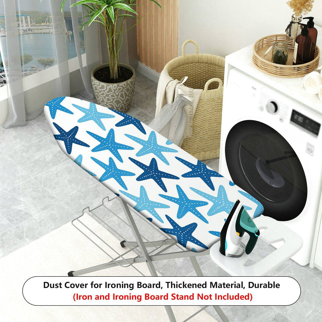 1-Piece Starfish Ocean Nautical  Ironing Board Cover, Universal Size, Without Board