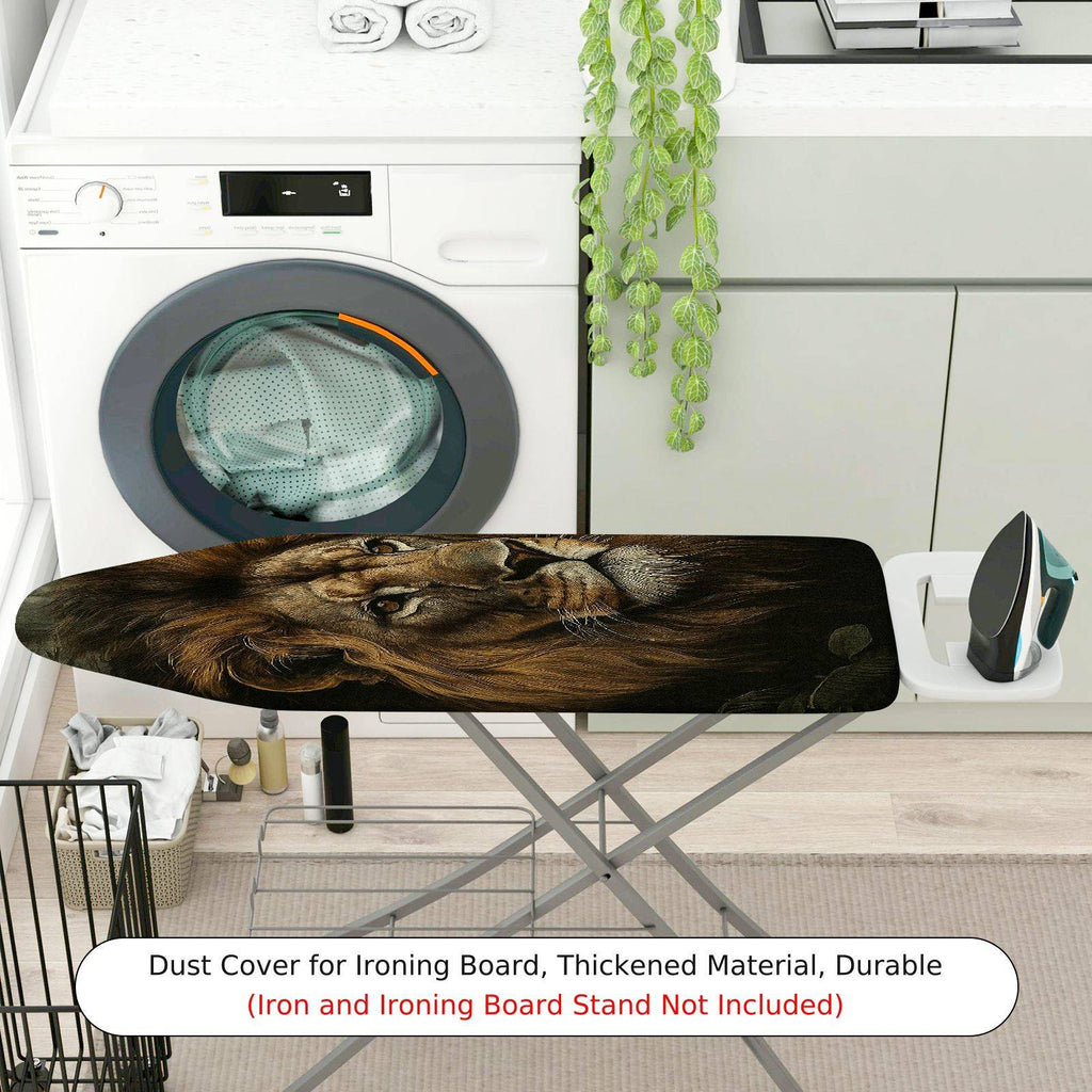 1-Piece Animal Lion Art  Ironing Board Cover, Universal Size, Without Board
