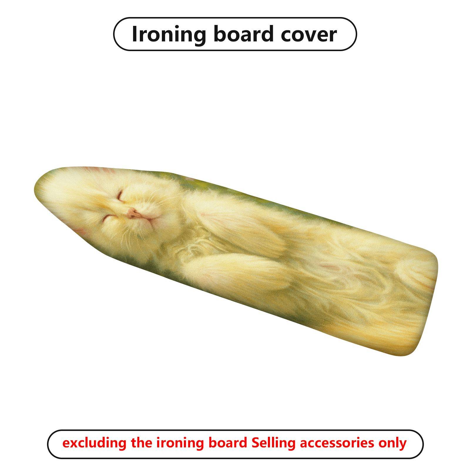 1-Piece Abstract Artistic Floral  Ironing Board Cover, Universal Size, Without Board