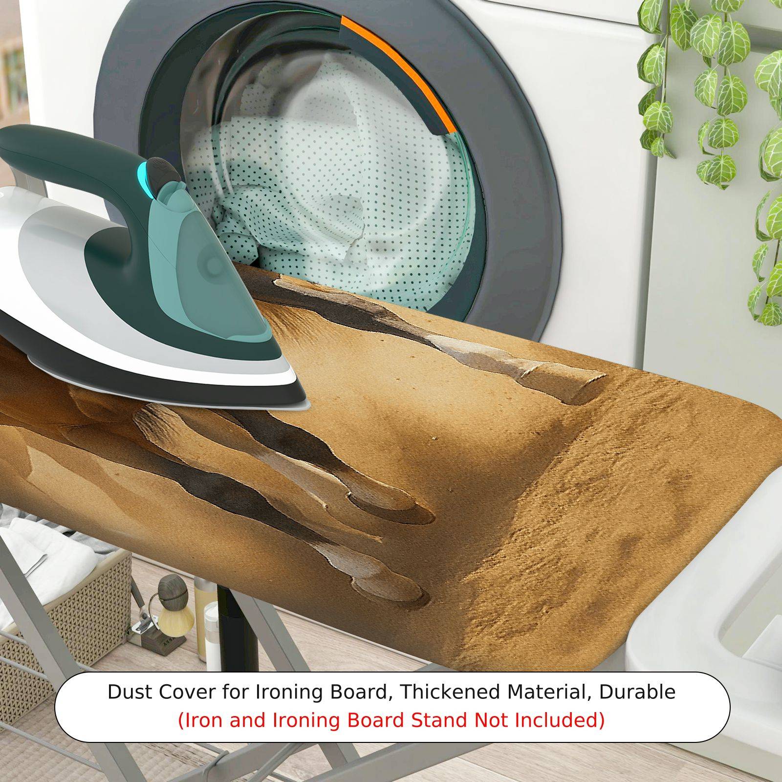 1-Piece Horse Animal Running  Ironing Board Cover, Universal Size, Without Board