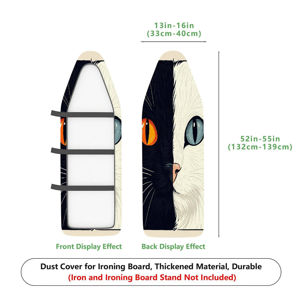 1-Piece Cat Animal Pattern  Ironing Board Cover, Universal Size, Without Board