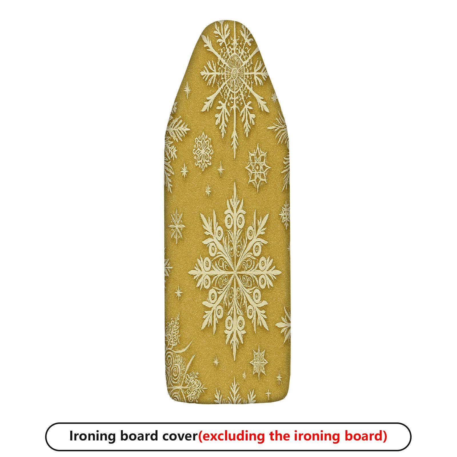 1-Piece Snowflake Christmas Winter  Ironing Board Cover, Universal Size, Without Board