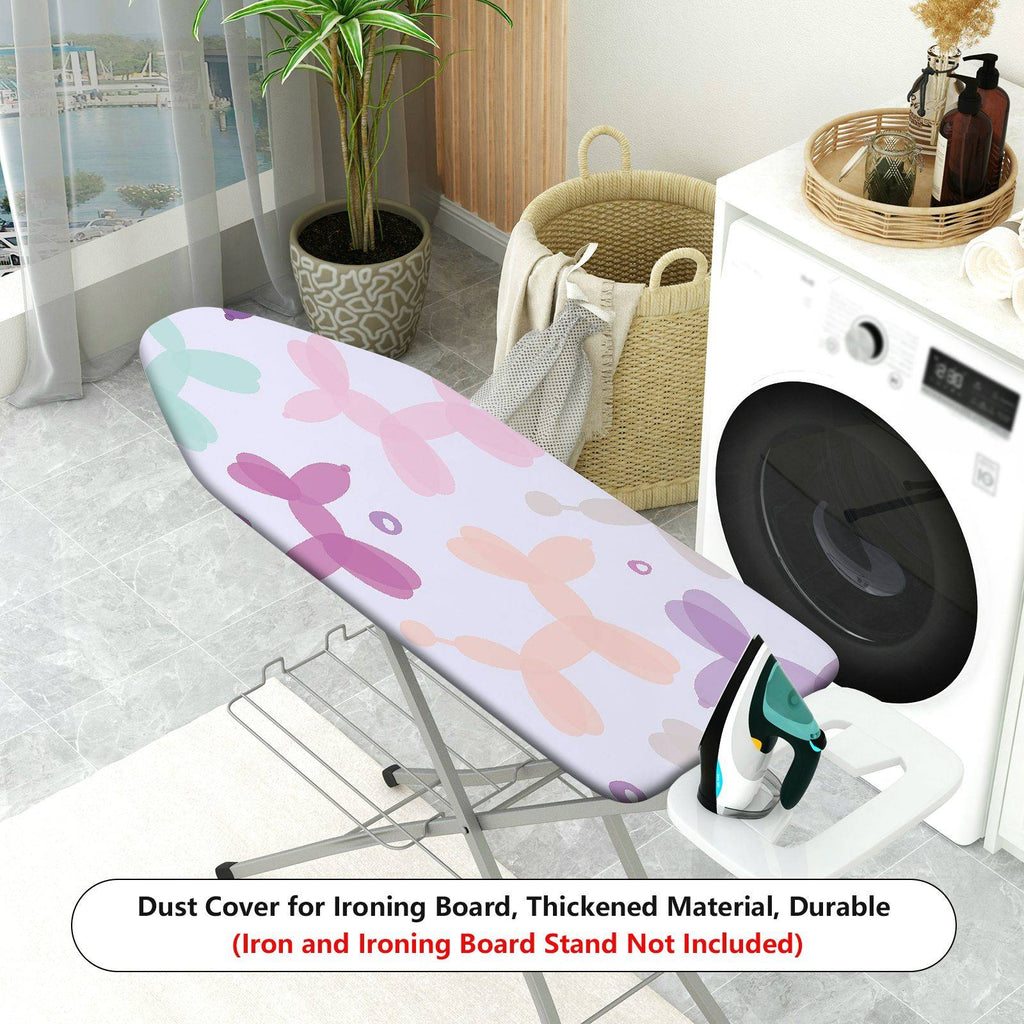 1-Piece Balloon Animal Pattern Multicolor Fun  Ironing Board Cover, Universal Size, Without Board