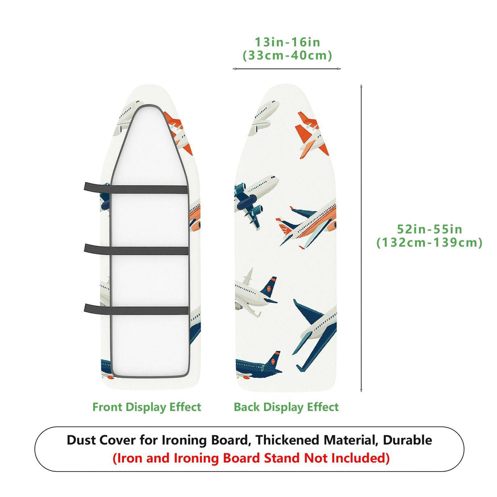 1-Piece Airplane Travel Aviation  Ironing Board Cover, Universal Size, Without Board