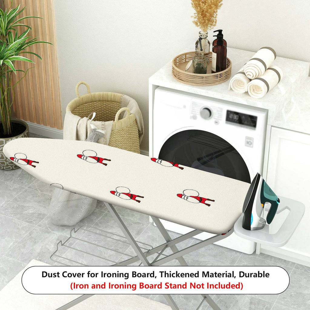 1-Piece Santa Christmas Red  Ironing Board Cover, Universal Size, Without Board