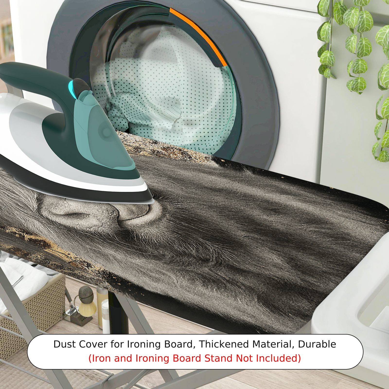 1-Piece Sunflower Animal Pattern Leopard  Ironing Board Cover, Universal Size, Without Board