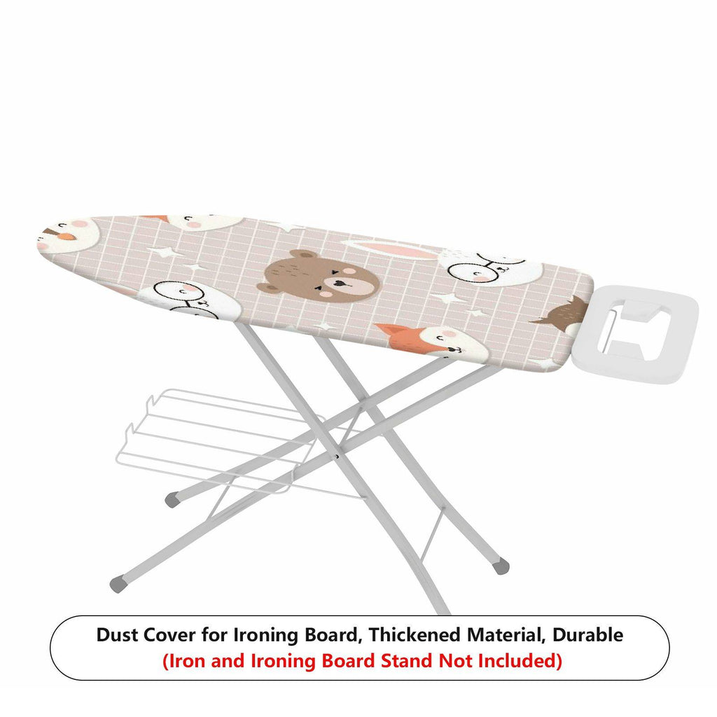 1-Piece Animal Cute Bear Rabbit  Ironing Board Cover, Universal Size, Without Board