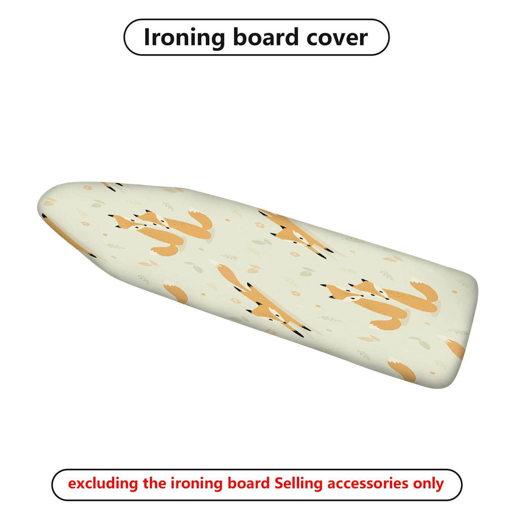 1-Piece Fox Pattern Animal Nature Print  Ironing Board Cover, Universal Size, Without Board