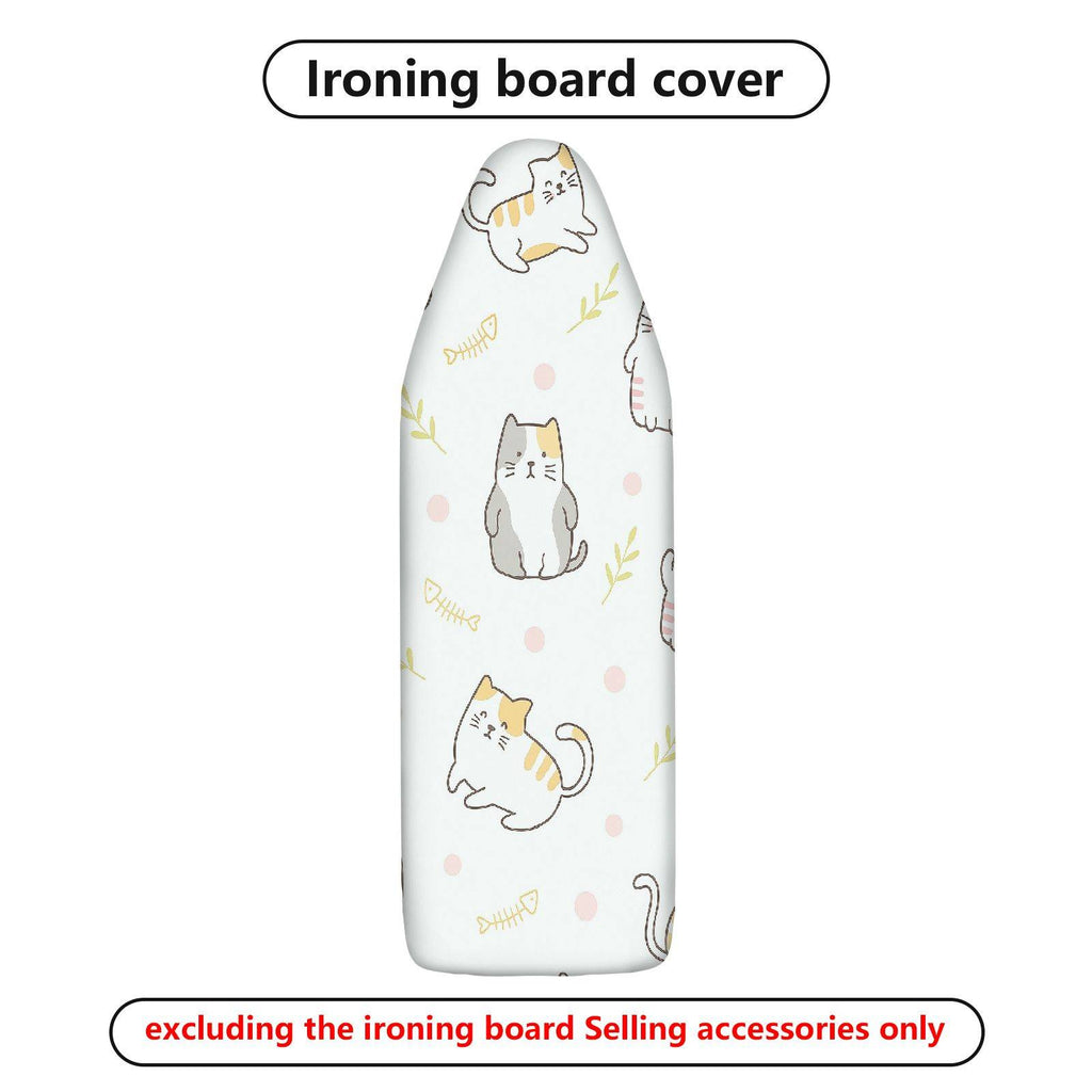 1-Piece Cat Pattern Cute Animal Design Decorative  Ironing Board Cover, Universal Size, Without Board
