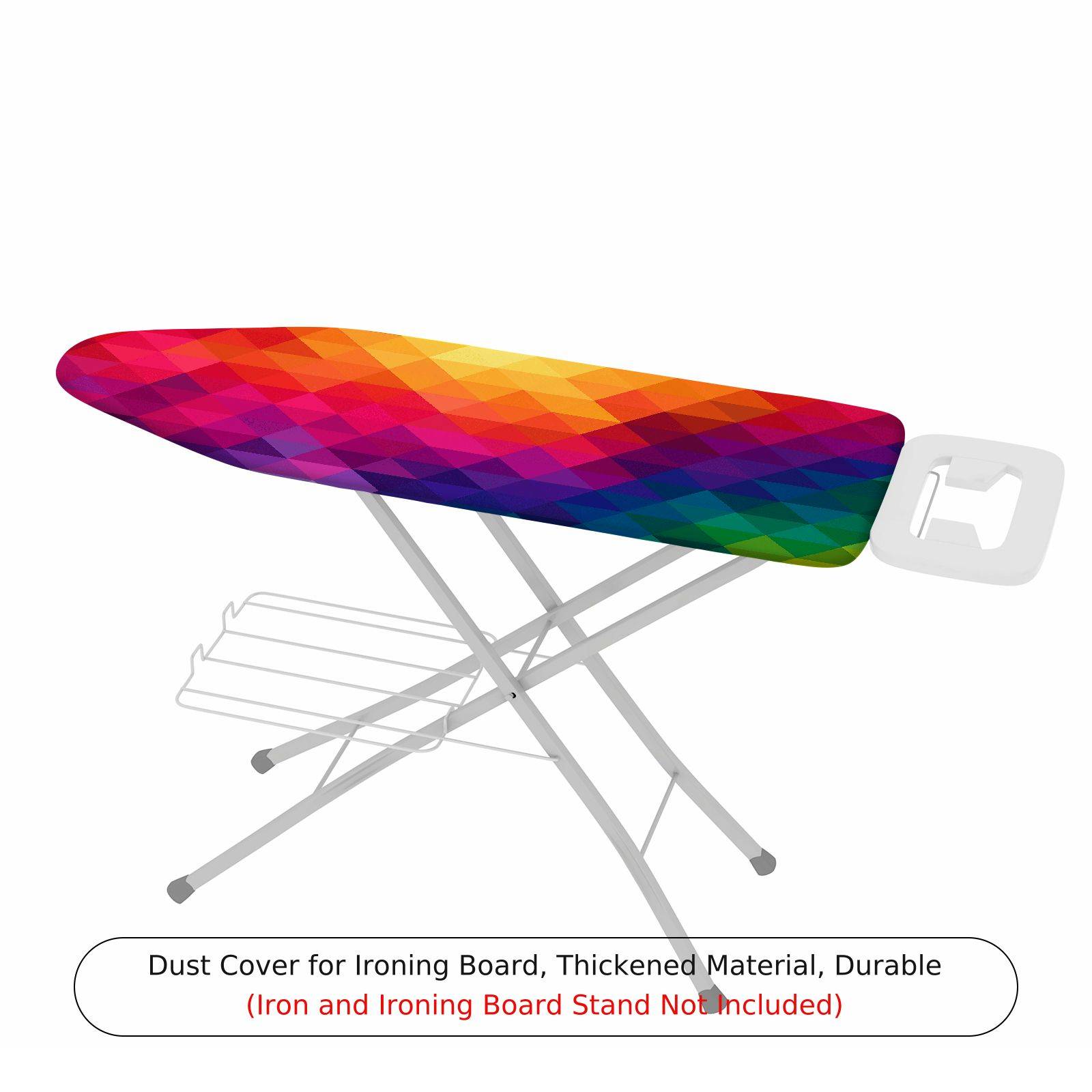 1-Piece Colorful Geometric Abstract  Ironing Board Cover, Universal Size, Without Board