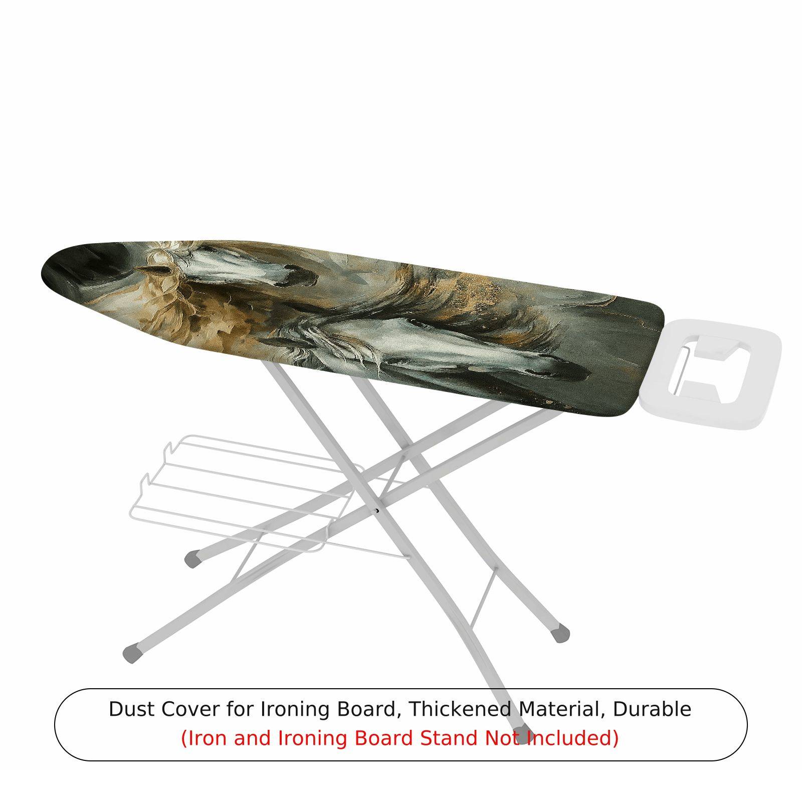 1-Piece Horse Art Animal Decorative  Ironing Board Cover, Universal Size, Without Board