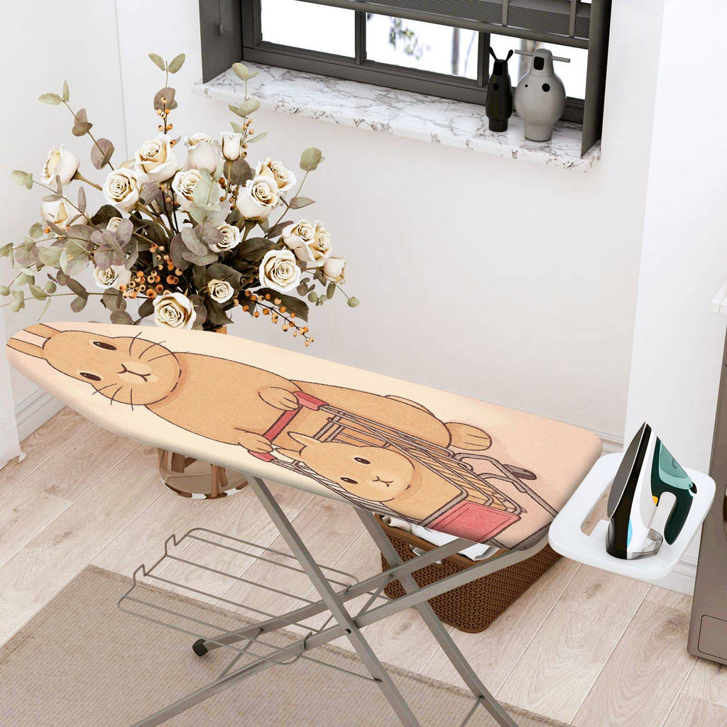 1-Piece Cute Rabbit  Animal  Ironing Board Cover, Universal Size, Without Board