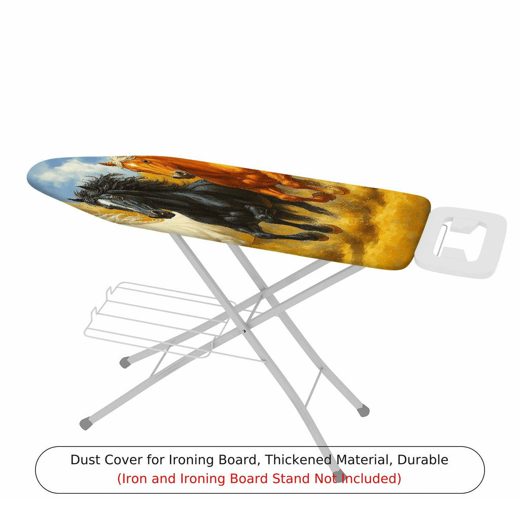 1-Piece Horse Animal Art  Ironing Board Cover, Universal Size, Without Board