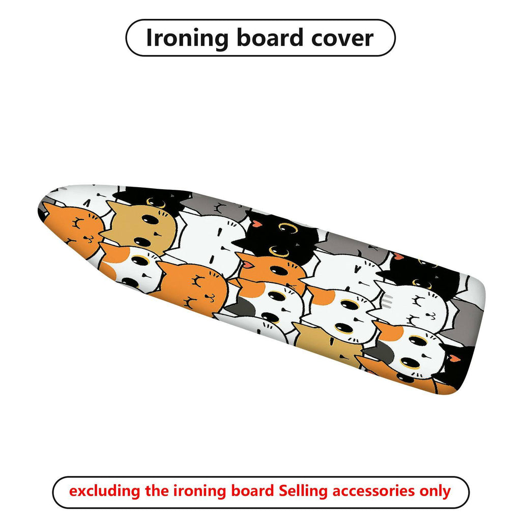 1-Piece Cute Cat Pattern  Animal  Ironing Board Cover, Universal Size, Without Board