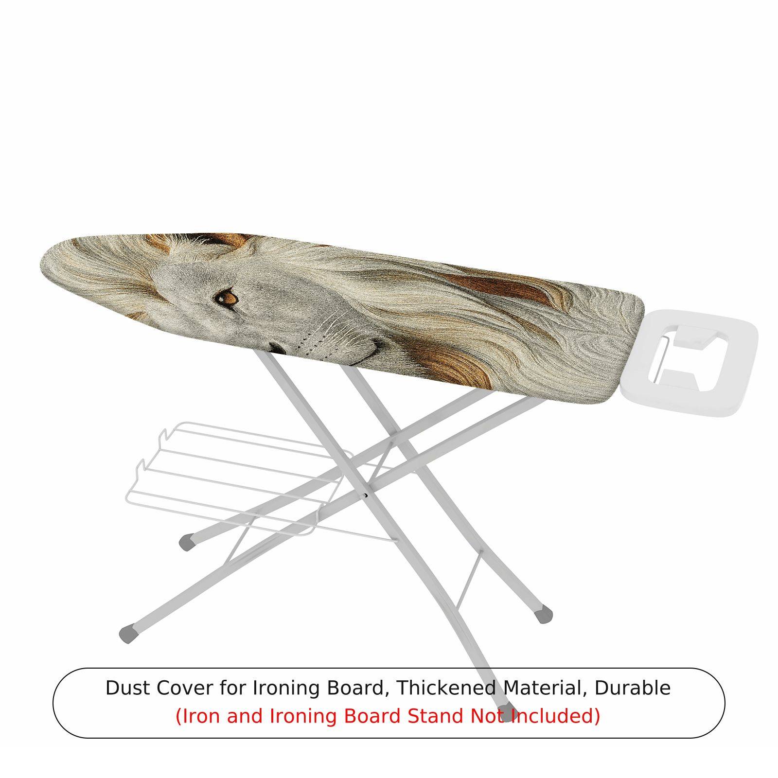 1-Piece Lion Wildlife Animal  Ironing Board Cover, Universal Size, Without Board