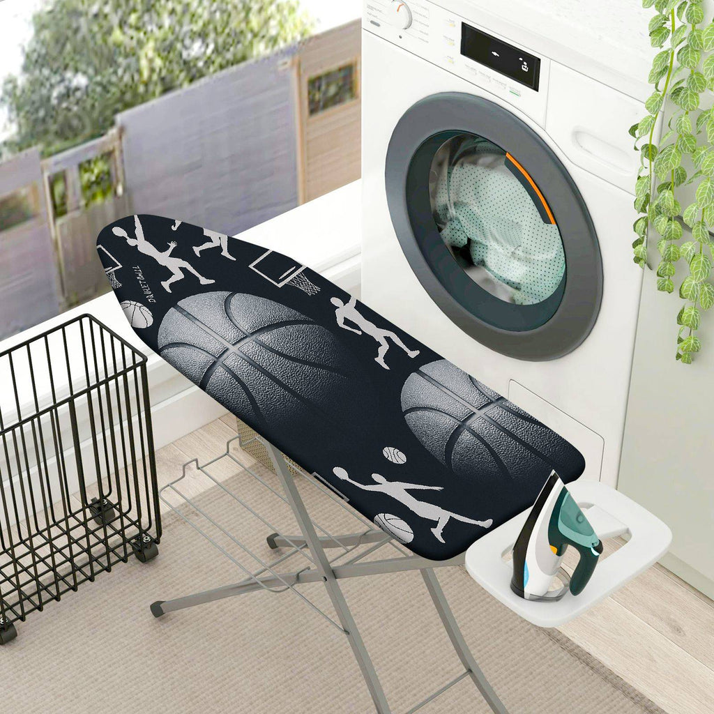 1-Piece Basketball Sports Athlete  Ironing Board Cover, Universal Size, Without Board