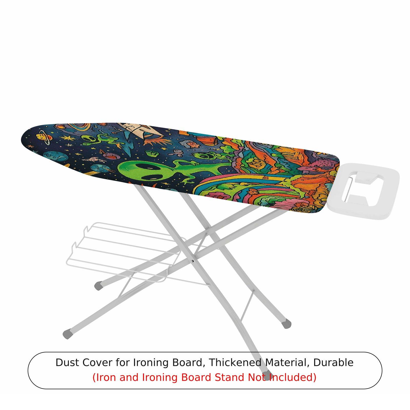 1-Piece Alien Galaxy Space  Ironing Board Cover, Universal Size, Without Board