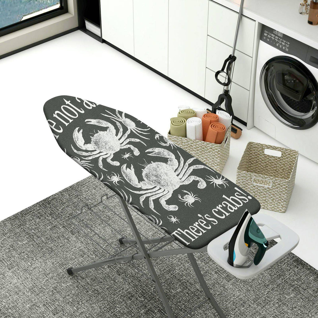 1-Piece Crab Sea Animal Nautical  Ironing Board Cover, Universal Size, Without Board