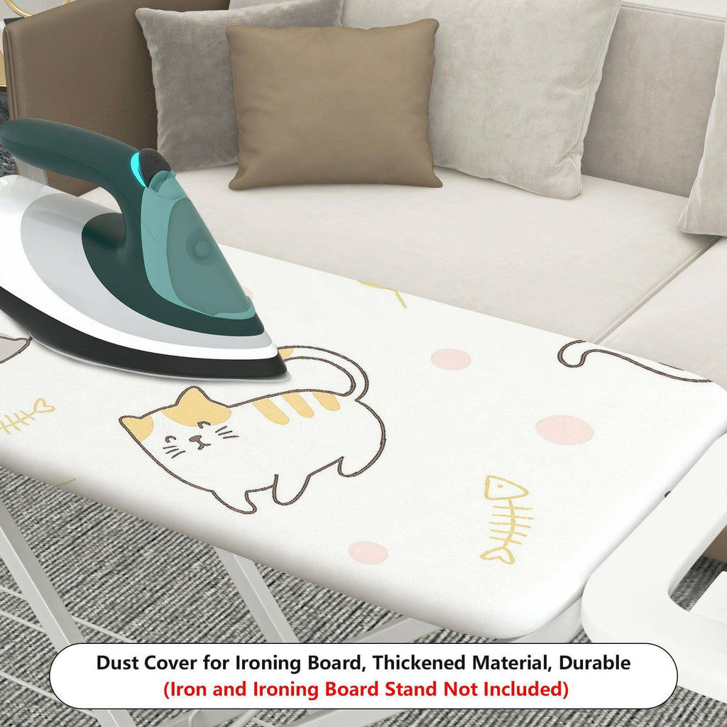 1-Piece Cat Pattern Cute Animal Design Decorative  Ironing Board Cover, Universal Size, Without Board