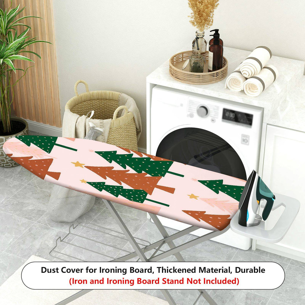 1-Piece Christmas Tree Star Pattern  Ironing Board Cover, Universal Size, Without Board