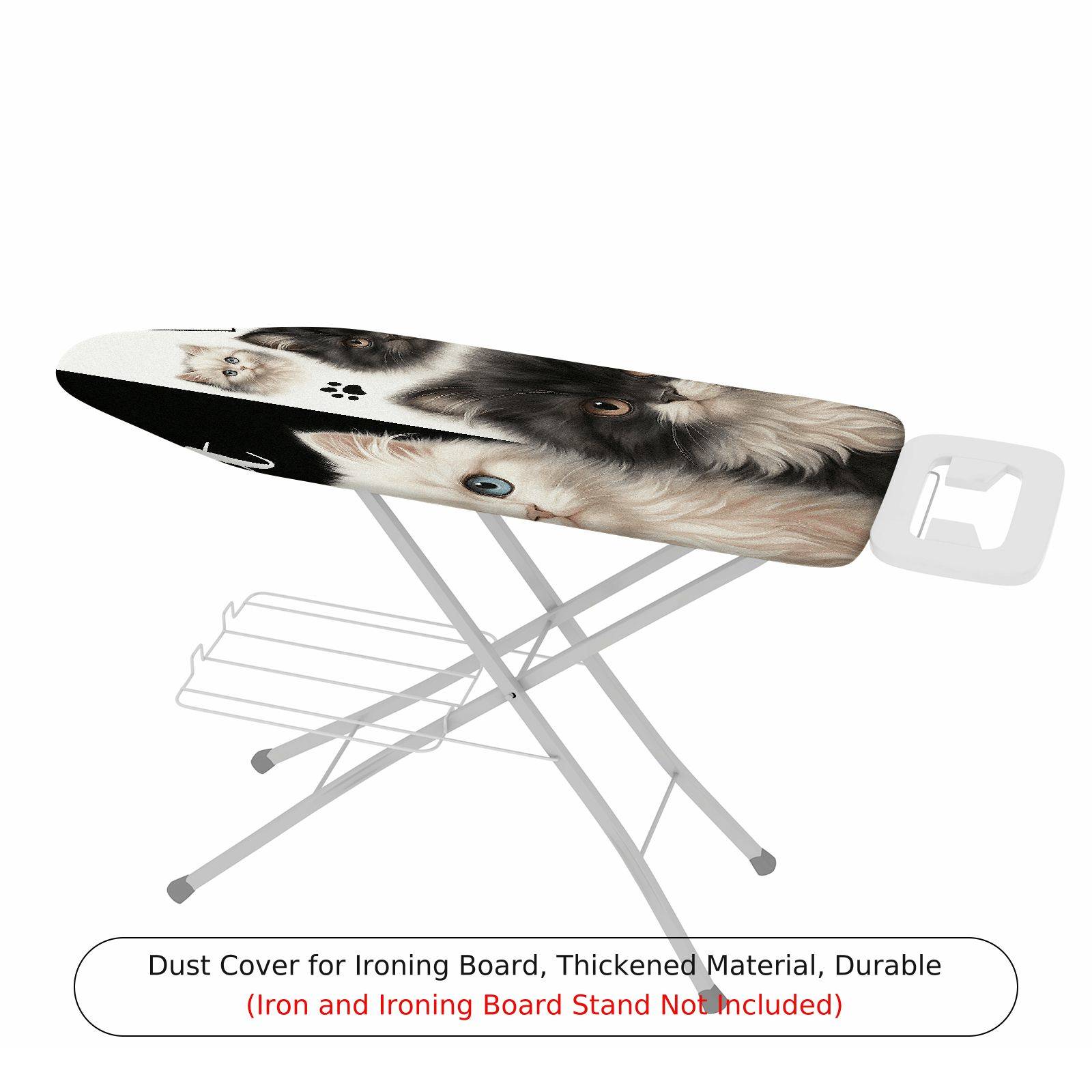 1-Piece Cat Cute Animal  Ironing Board Cover, Universal Size, Without Board