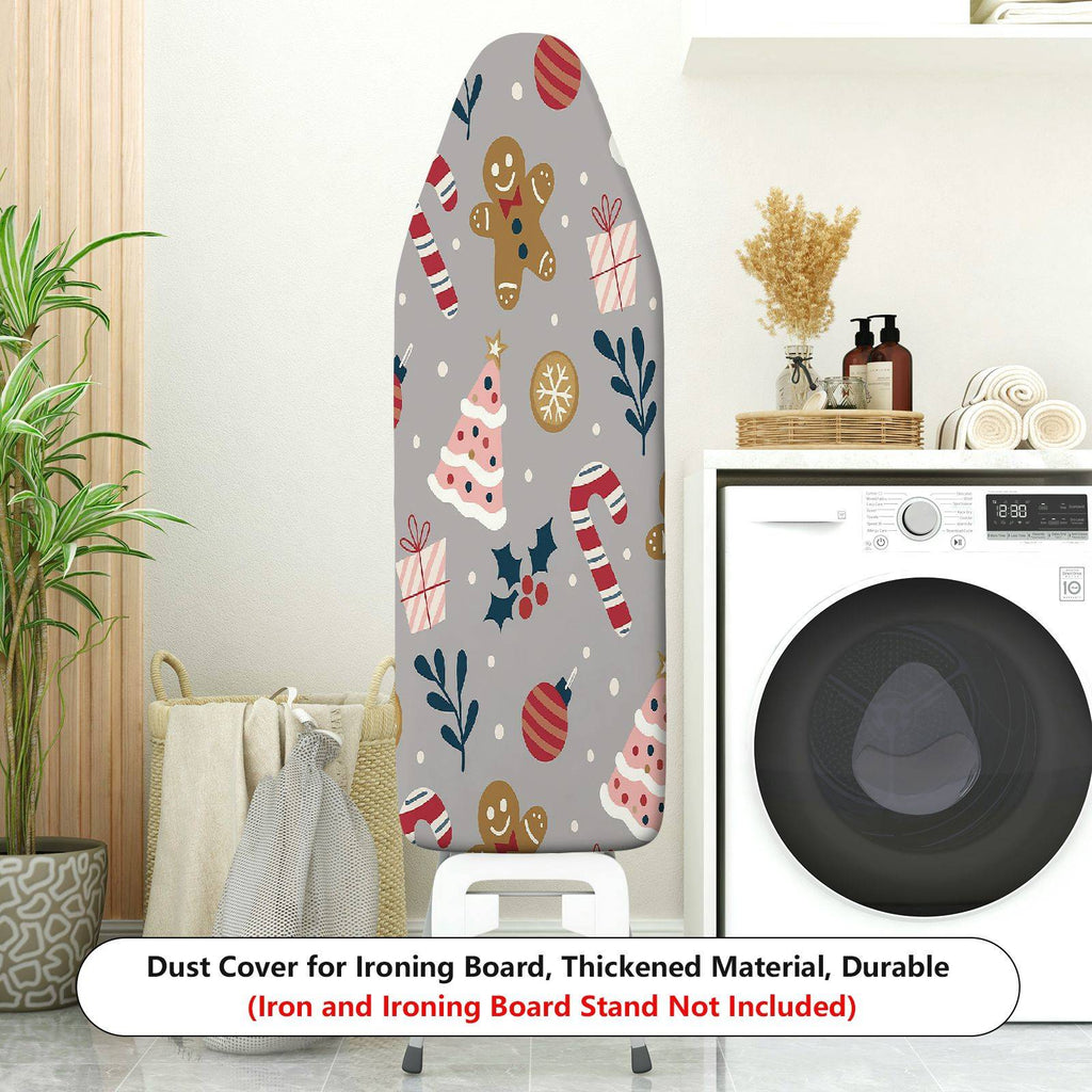 1-Piece Christmas Candy Tree  Ironing Board Cover, Universal Size, Without Board