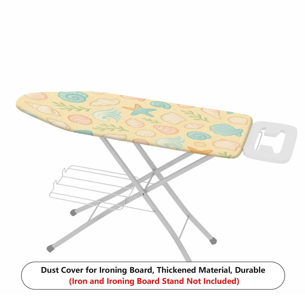 1-Piece Seashell Ocean Starfish  Ironing Board Cover, Universal Size, Without Board