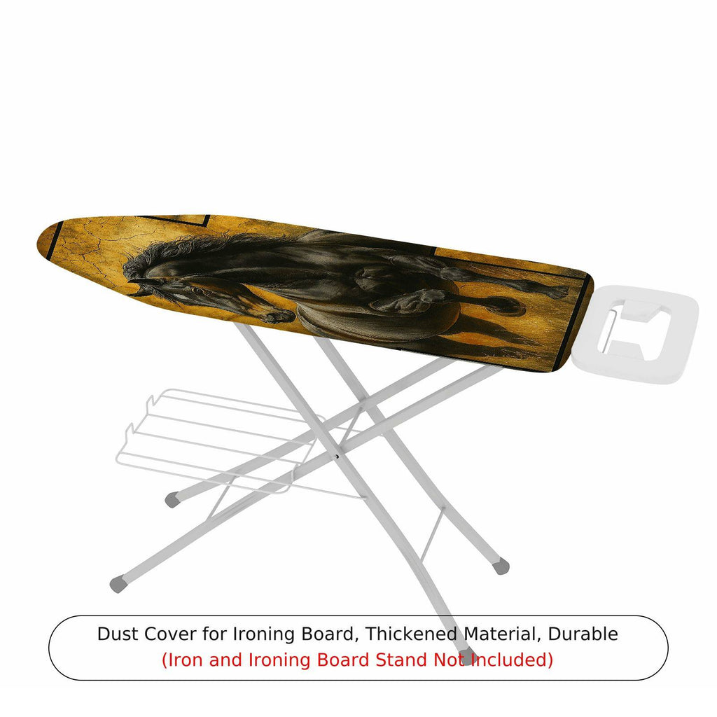1-Piece Horse Art Decor Retro  Ironing Board Cover, Universal Size, Without Board