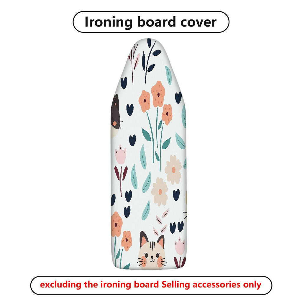 1-Piece Floral Animal Heart  Ironing Board Cover, Universal Size, Without Board