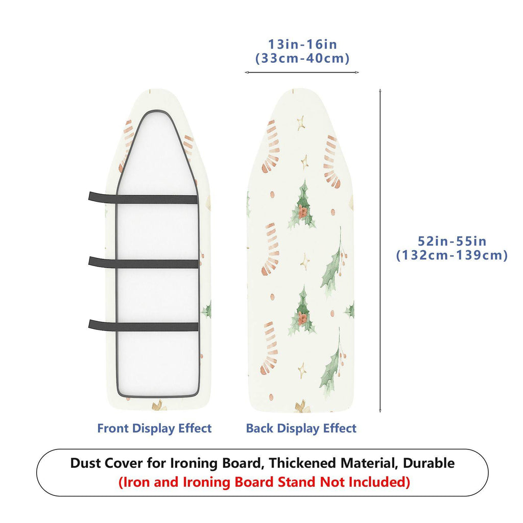 1-Piece Christmas Holiday Festive  Ironing Board Cover, Universal Size, Without Board